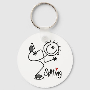 Llavero Camisetas y regalos sencillos de patinaje sobre hi