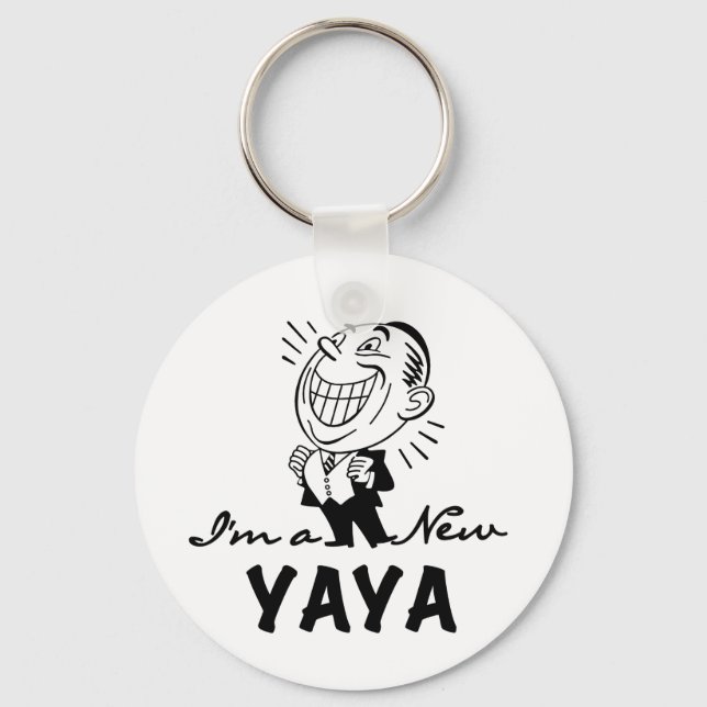 Llavero Camisetas y regalos sonrientes de Nueva York (Anverso)