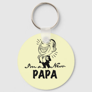 Llavero Camisetas y regalos sonrientes de nuevo papá