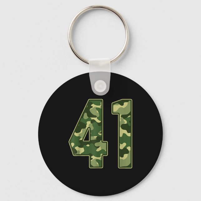 Llavero Camo #41 Jersey Number 41 Uniform Fan Favorite Pla (Anverso)