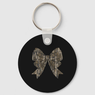 Llavero Camo Coquette Bow Caza Mujeres Chicas Niños