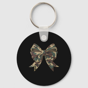 Llavero Camo Coquette Bow Chicas de caza de pato niñas Hu