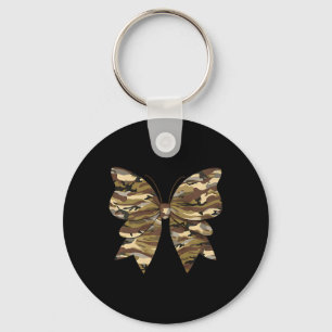 Llavero Camo Coquette Bow Duck Hunting Women Cute Butterfl