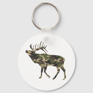 Llavero Camo de Alce Macho