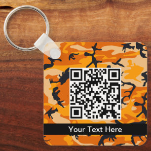 Llavero Camo naranja, Camuflaje, Militar, Ejército
