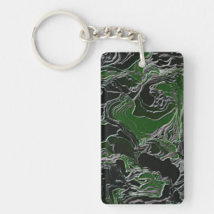 Llavero Camo verde