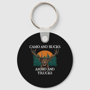 Llavero Camo Y Búcks Ammo Y Camiones Buscando Animales Hun