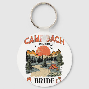 Llavero Campamento Bach Novia Senderismo Camping Despedida
