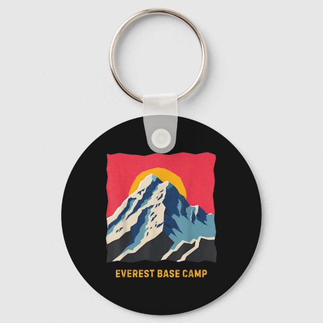 Llavero Campamento Base del Monte Everest Himalayas Sender (Anverso)