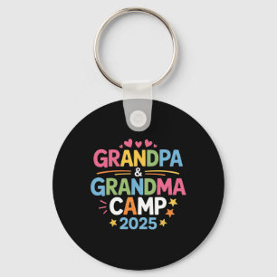 Llavero Campamento de Abuelo y Abuela 2025 Vacaciones Fami