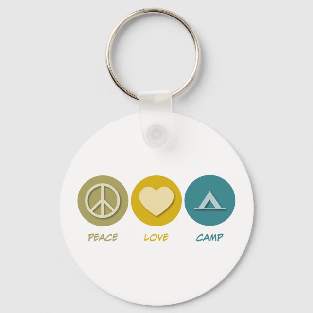 Llavero Campamento de amor por la paz (Anverso)