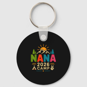 Llavero Campamento de Nana 2026 divertido viaje de camping