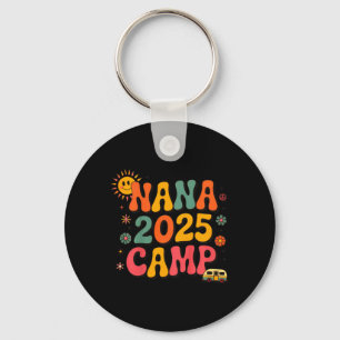 Llavero Campamento de Nana para Niños 2025 Vacaciones Fami