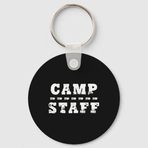 Llavero Campamento de personal en el campamento de verano