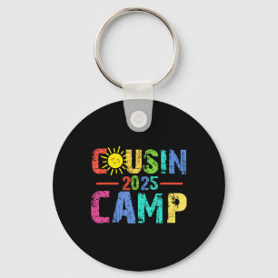 Llavero Campamento de primos 2025 Camping Fogata Vacacione