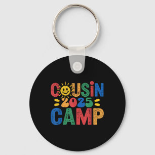 Llavero Campamento de primos 2025 Camping Fogata Vacacione