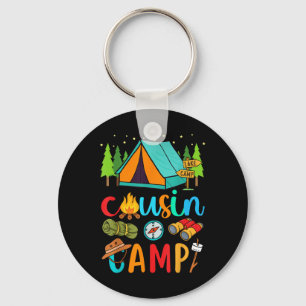 Llavero Campamento de primos divertidos Vacaciones familia
