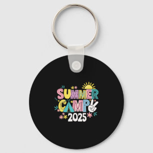 Llavero Campamento de Verano Divertido 2025 Vacaciones de