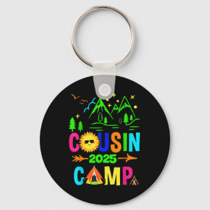Llavero Campamento familiar de verano de la tripulación de