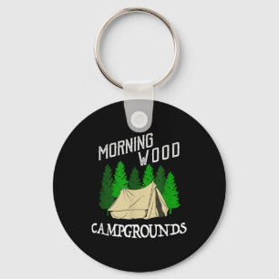 Llavero Campamento Morningwood Gracioso Camping Humor para