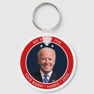 Llavero Campaña electoral Joe Biden 2020 con foto