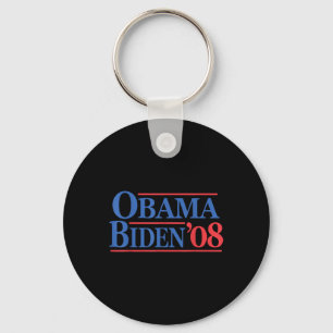 Llavero Campaña 'Obama Biden 08', ventilado retro con prob