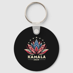 Llavero Campaña presidencial de Harris 2024 American Lotus