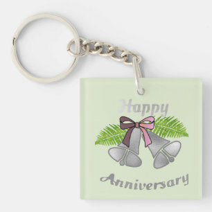 Llavero Campanas de Feliz Aniversario:
