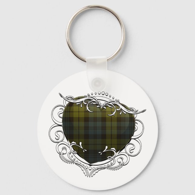Llavero Campbell Tartan Heart (Anverso)