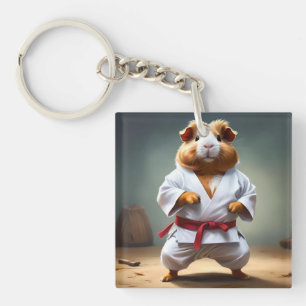 Llavero **"Campeón de Karate: El Cobaya Intrépido"**