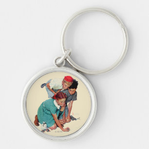 Llavero Campeón de mármol