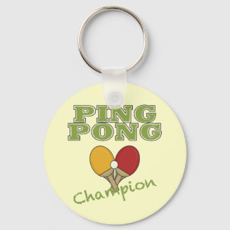 Llavero Campeón de Ping Pong