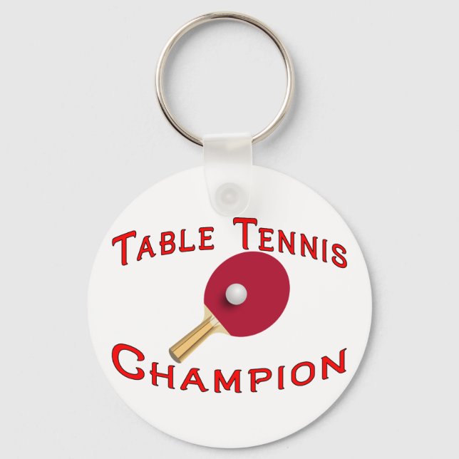 Llavero Campeón de tenis de mesa (Anverso)