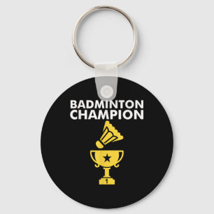 Llavero Campeona de bádminton Birdie