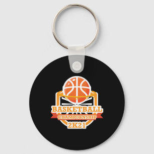 Llavero Campeonato de Baloncesto Vintage