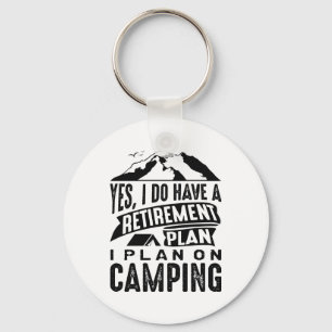 Llavero Camping del Plan de Jubilación