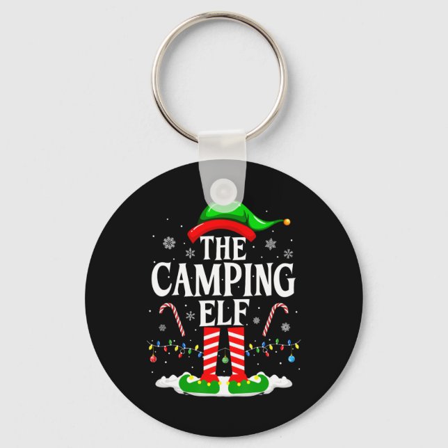 Llavero Camping Elf Xmas Divertido Grupo C (Anverso)