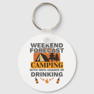 Llavero Camping Gift Weekend Camping 100% Posibilidad de D