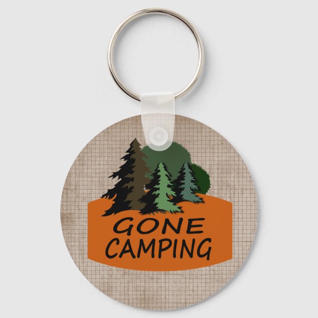 Llavero Camping Gone (Anverso)