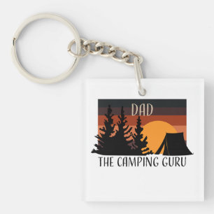 Llavero Camping Guru Dad Nature Lover