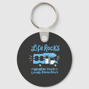 Llavero Camping - Rocas de vida