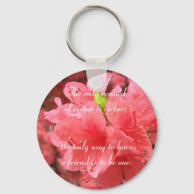 Llavero Campo Azalea: Amistad - Keychain (Anverso)