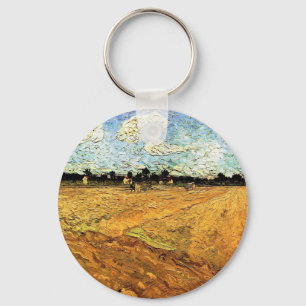 Llavero Campo comprimido (los Furrows) de Vincent van Gogh