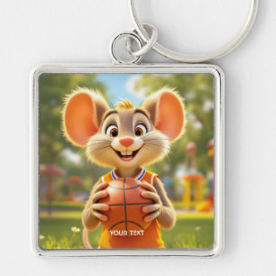 Llavero Campo de baloncesto Fantasy Mouse
