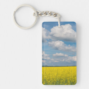 Llavero Campo de Canola & Nubes