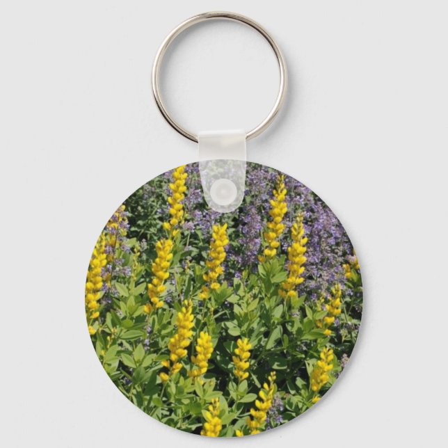 Llavero Campo de flores (Anverso)