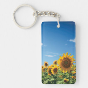 Llavero Campo de girasol
