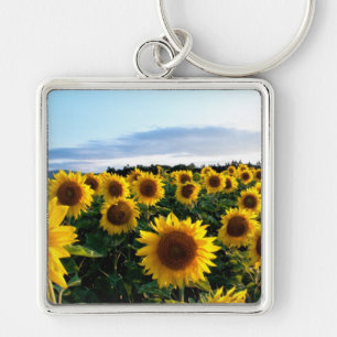 Llavero Campo de Girasoles