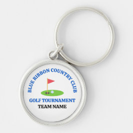 Llavero Campo de golf o club de campo personalizado