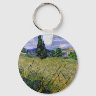 Llavero Campo de Trigo Verde con Cypress de Van Gogh.